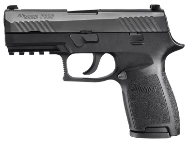 Sig Sauer 320C9B P320 Compact 9mm Luger 3.90" 15+1 Black Nitron Stainless Steel Black Polymer Grip