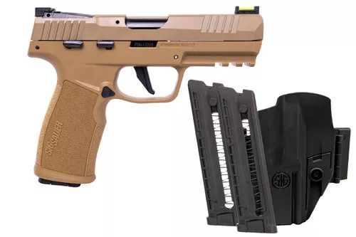 Sig Sauer - P322 22LR Pistol 4" Barrel Coyote 20 Rd Tacpac*
