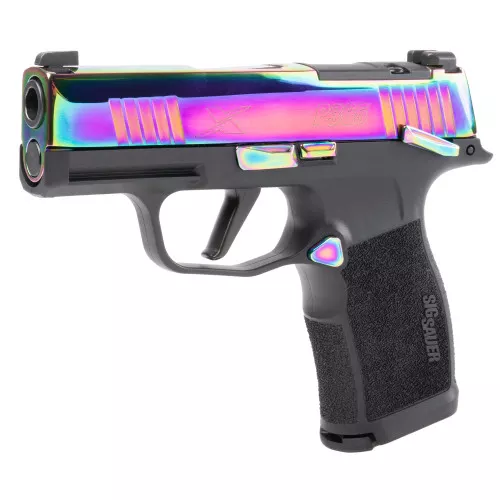 Sig Sauer P365X Optic Ready 9mm Pistol 3.1" Barrel - Rainbow Titanium