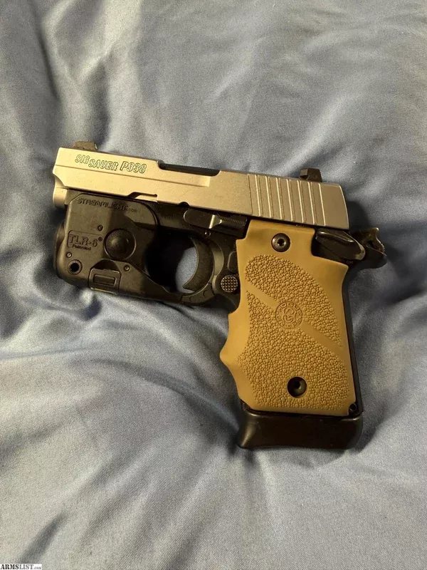 Sig Sauer P938 w/ Streamlight TLR-6 near Wellington, Ohio, USA