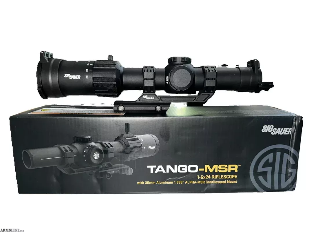SIG SAUER TANGO MSR 1-6X24 30MM from Riggs Firearms LLC near Mesquite, Dallas, TX