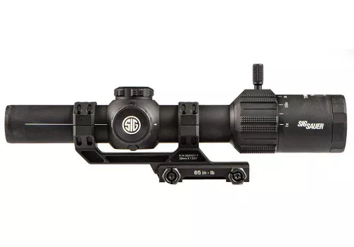 Sig Sauer Tango MSR 1-6x24mm with 30mm Mount Black