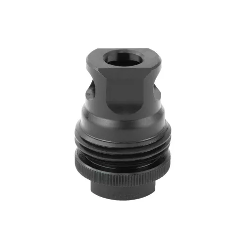 SilencerCO Single Port ASR Muzzle Brake 1/2x28 9mm