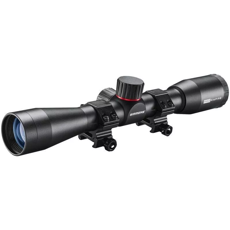 Simmons Pro Target Rimfire Rifle Scope 4x32mm 1 SFP Truplex Weaver Rings