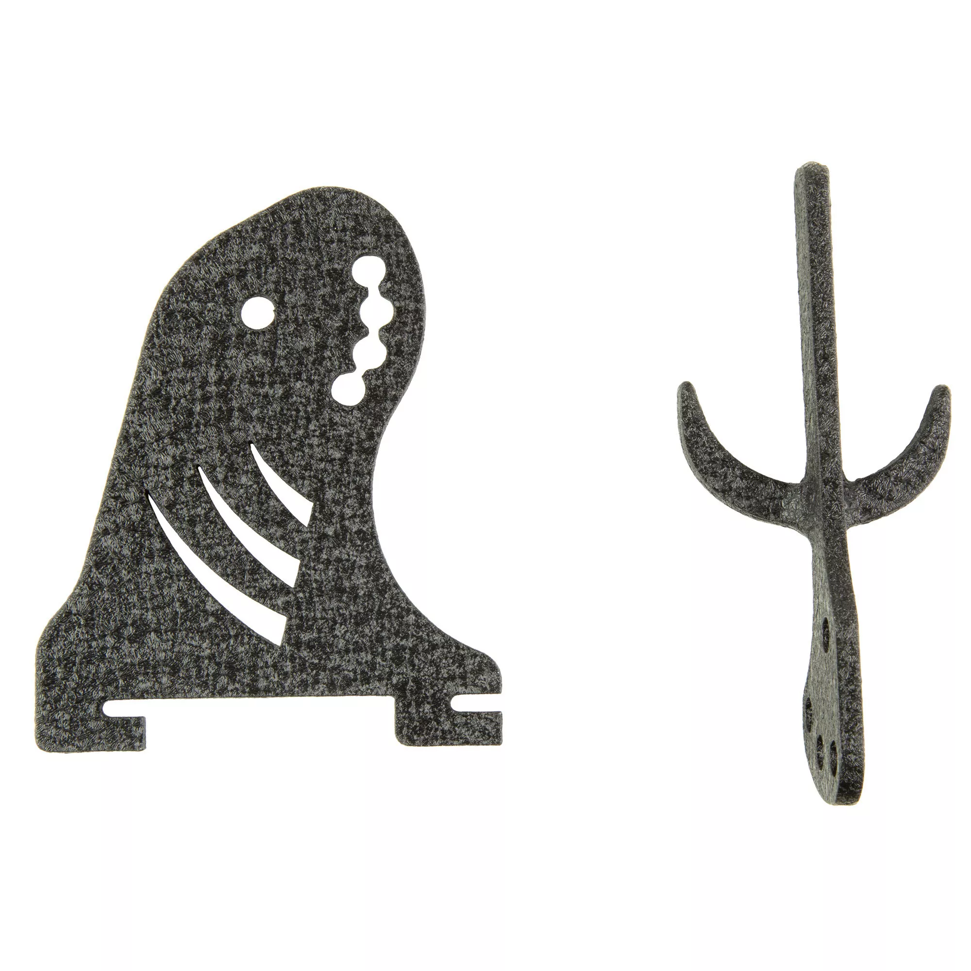 Skull Hooker Arm and Prong for Trophy Tree Black