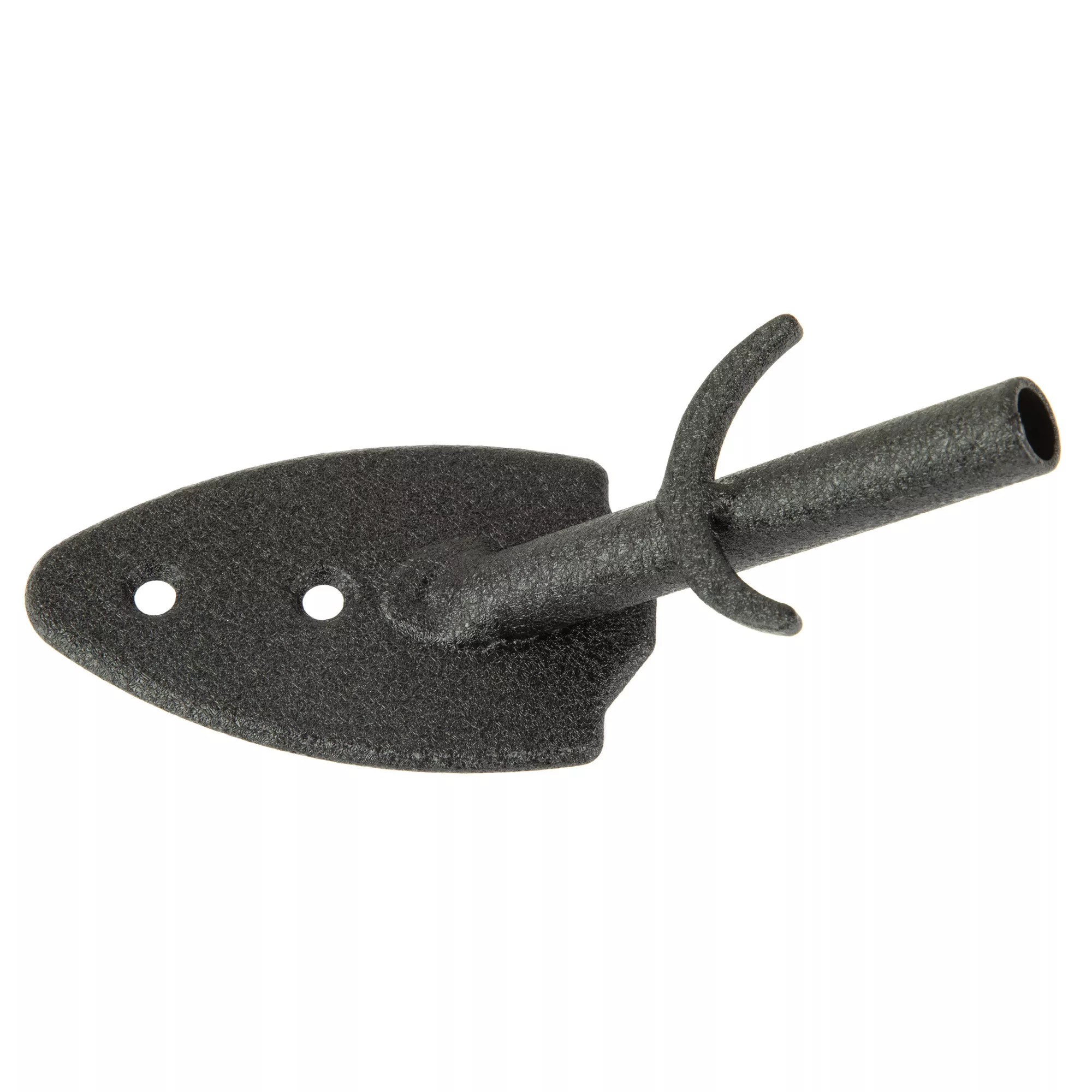 Skull Hooker Flush Wall Mount Black