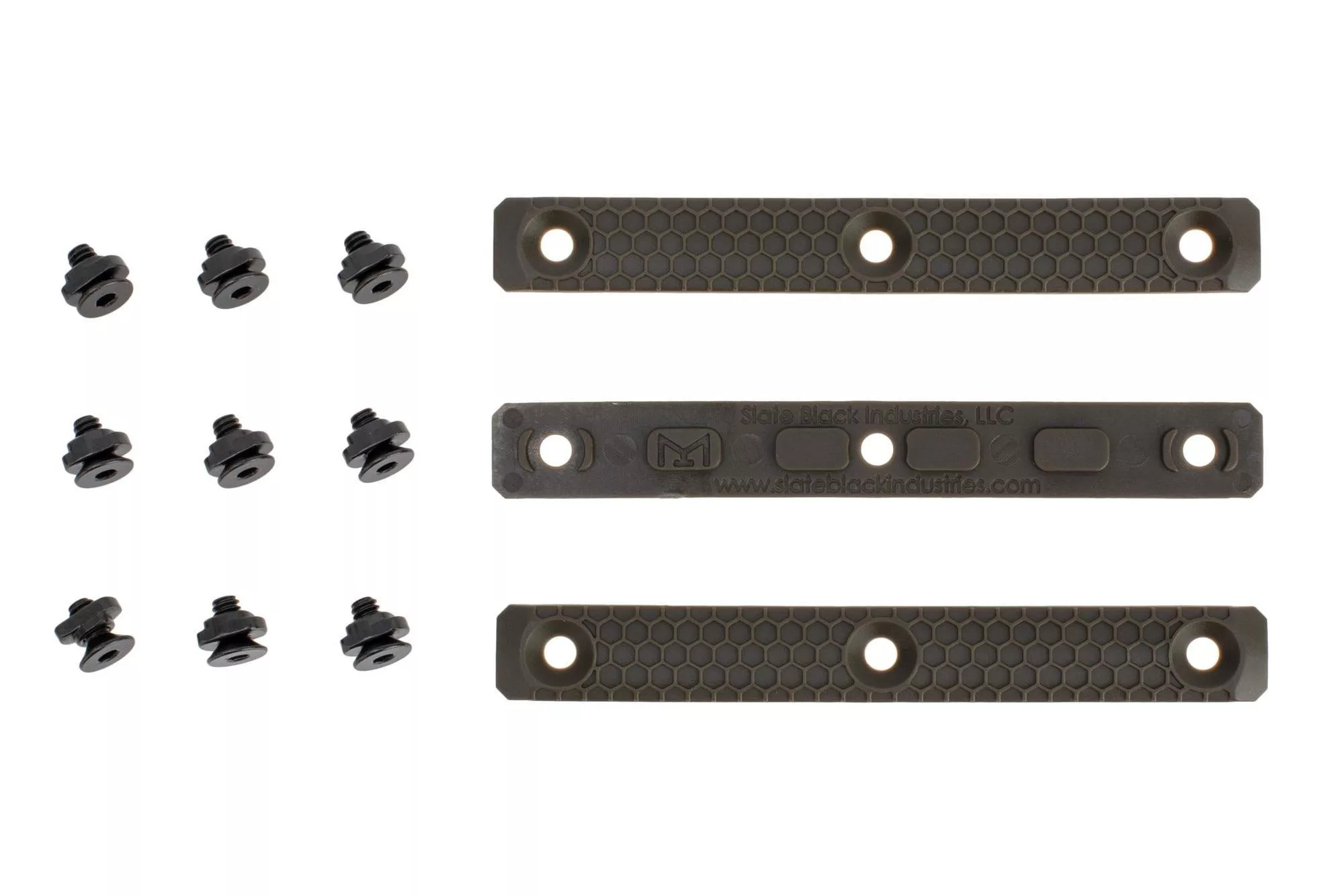 Slate Black Industries 3-Slot M-LOK Slate Panels ODG