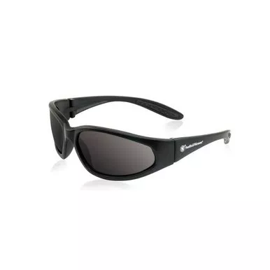 Smith & Wesson 110165 Sergeant Full Frame Shooting Glasses w/ Black Frame & Smoke Lens