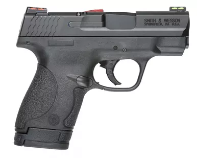 Smith & Wesson M&P 9 SHIELD, HI VIZ FIBER OPTIC SIGHTS CA COMPLIANT