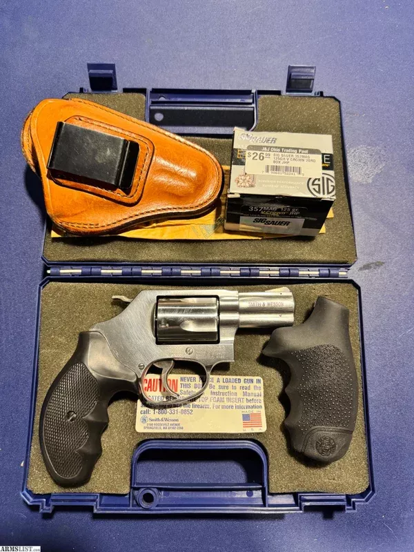 Smith & Wesson Model 60-14 .357 Mag Package (Case, Holster, Ammo) near Lexington, Columbus, OH