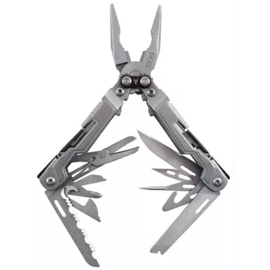 SOG PP1001-CP PowerPint Mini Multi-Tool, Stonewashed