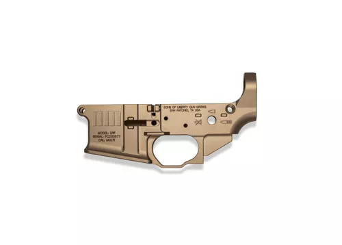 SOLGW - FCD Anodized Lower Receiver - Tan Anodized