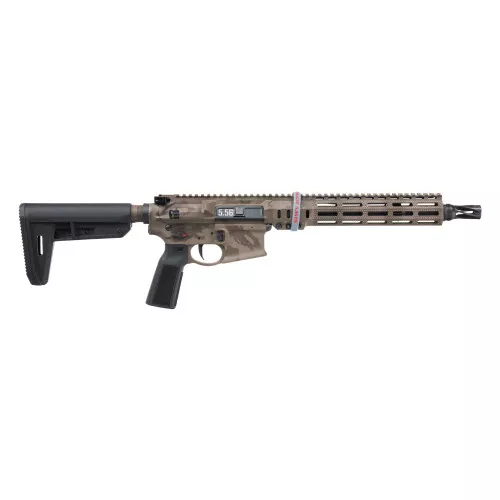 SOLGW MK1 CAR 5.56 NATO 11.5" SBR - Stainless Steel Barrel - Camo Cerakote