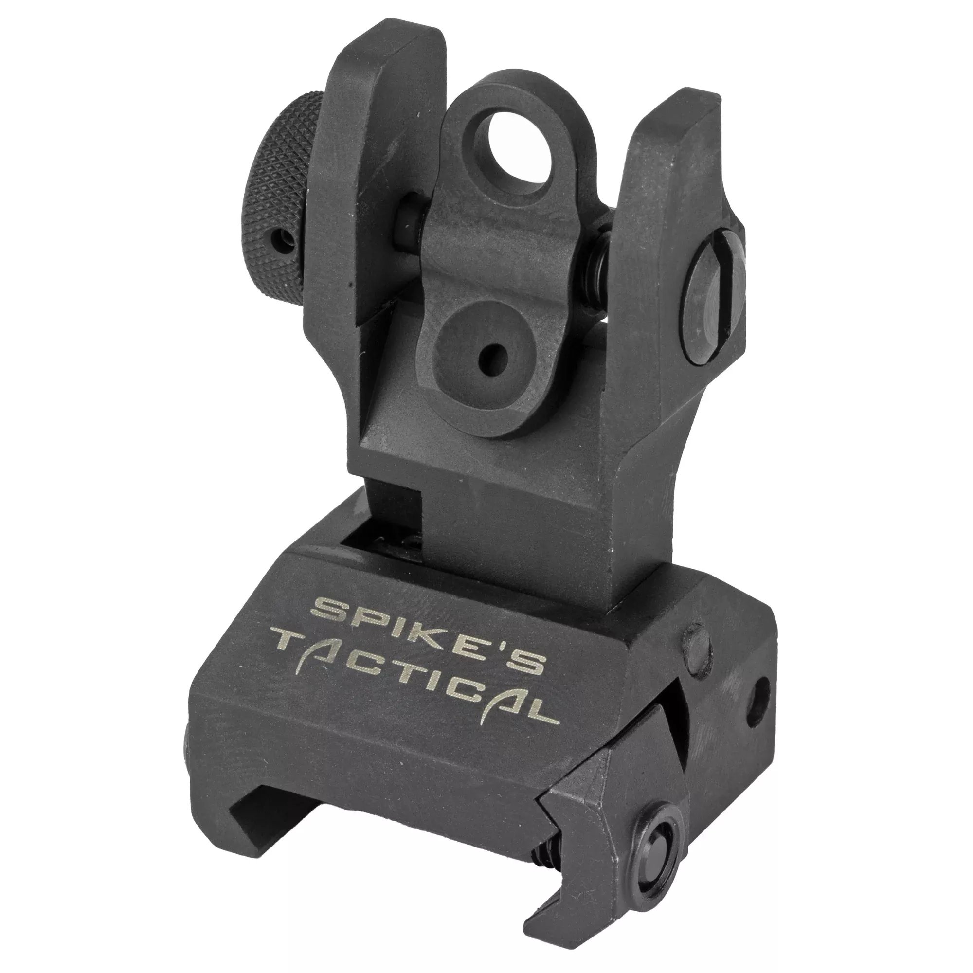 Spike's Tactical Rear Folding Sight – AR-15/M16 Picatinny Mount