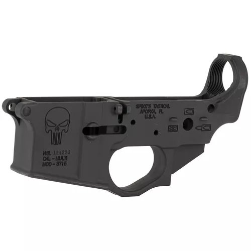 Spikes Tactical AR15 Stripped Lower - Punisher