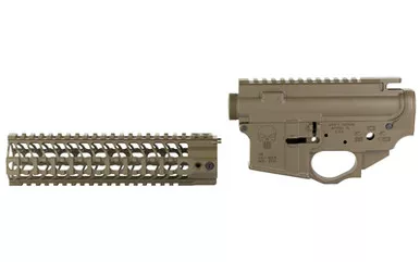 Spikes Tactical Punisher Lower/upper Receiver Set 9" Sar3 Brown