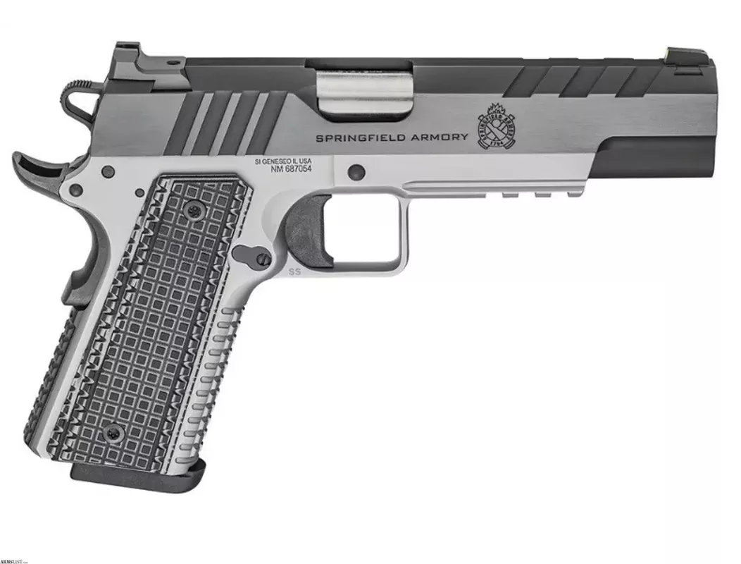 Springfield 1911 Emissary 9mm Luger 5 Inch Stainless / Black 9 Rds PX9219L from ELK CO AMMO&ARMS INC near Saint Marys, Pennsylvania, USA