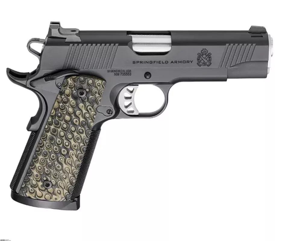 Springfield Armory 1911 TRP Classic .45 ACP 4.25 Inch Black Cerakote PC9124 from ELK CO AMMO&ARMS INC near Saint Marys, Pennsylvania, USA