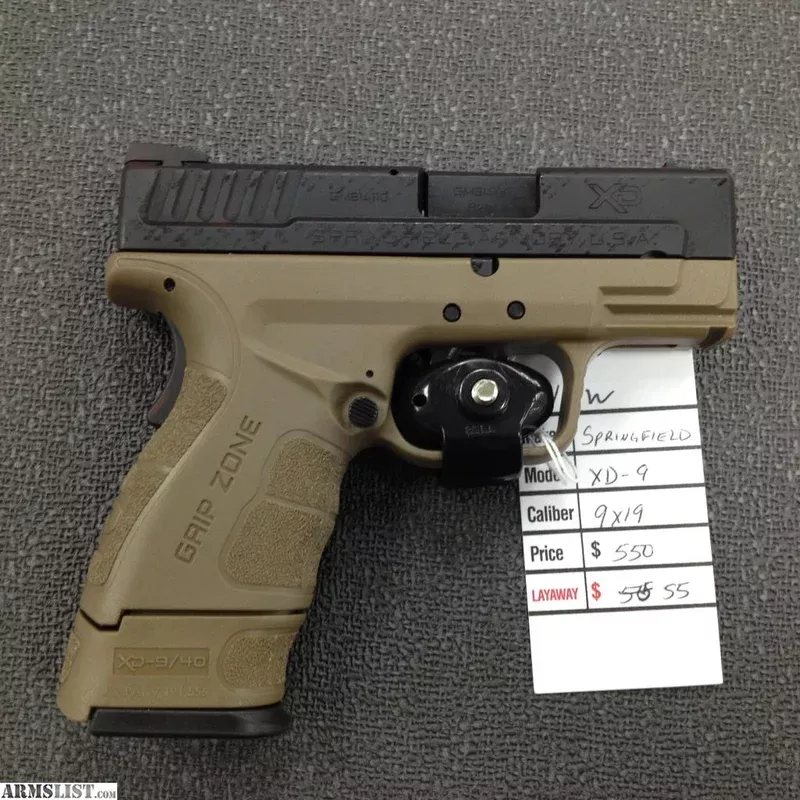 Springfield XD-9 mod2 tan from Dan’s Discount Jewelry & Pawn near Lexington, KY