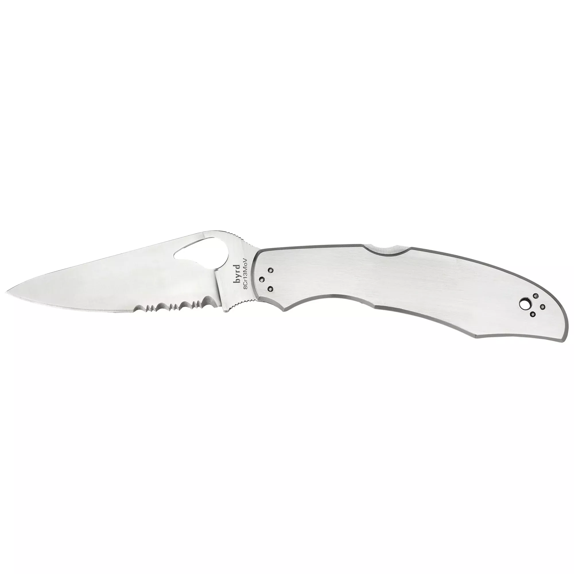 Spyderco Byrd Cara Cara 2 Folding Knife – 3.75" Combo Edge Blade