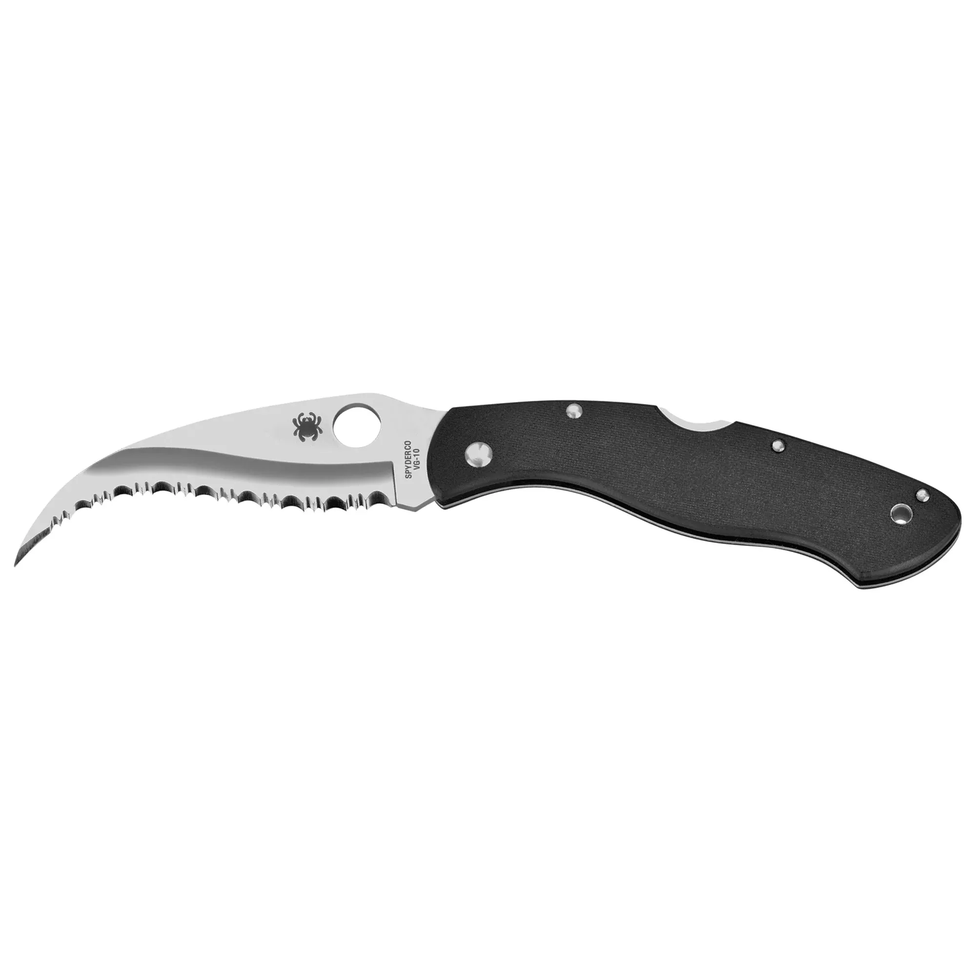 Spyderco Civilian G-10 SpyderEdge Folding Knife – 4.25" Serrated Blade