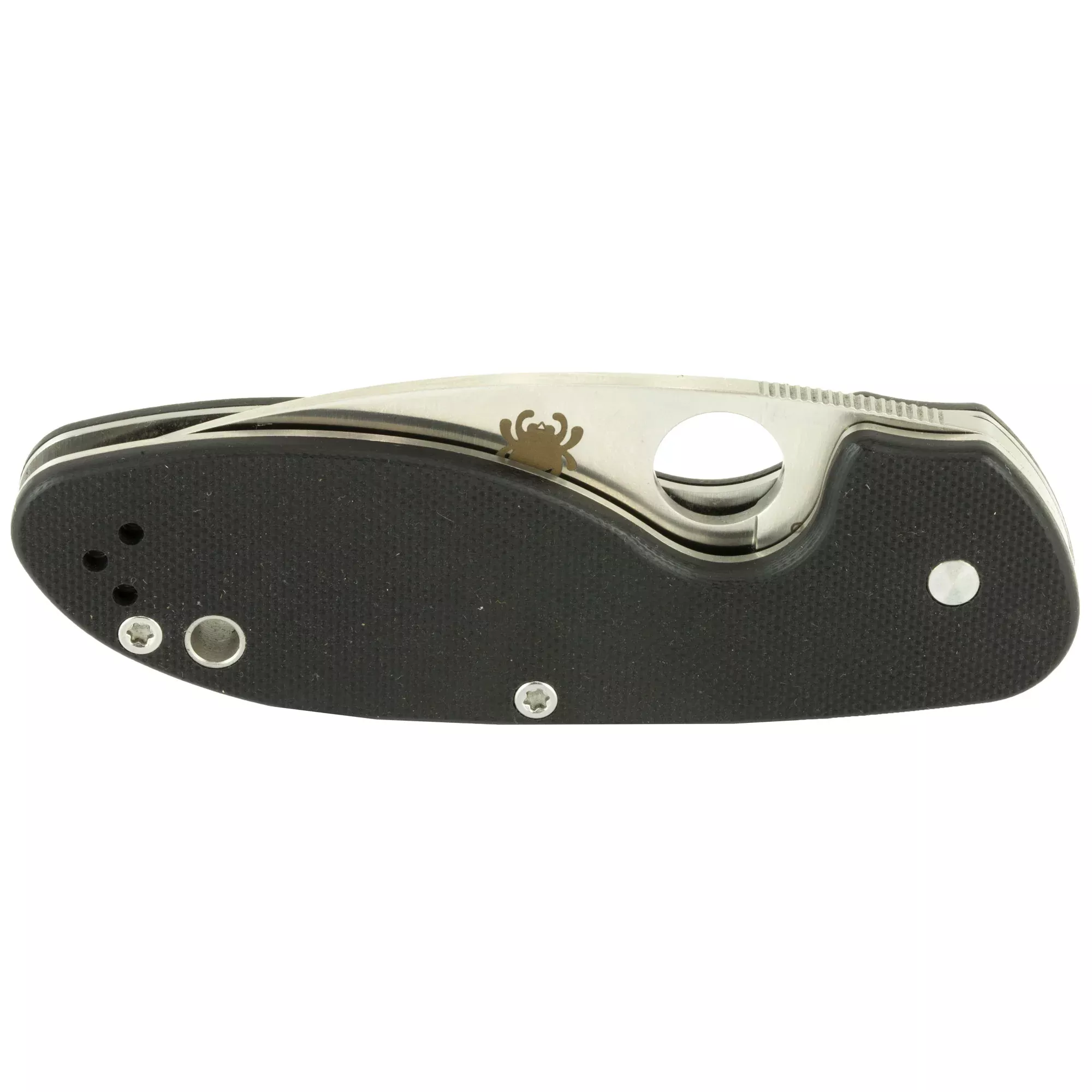 Spyderco Efficient G-10 Folding Knife – Satin Plain Edge