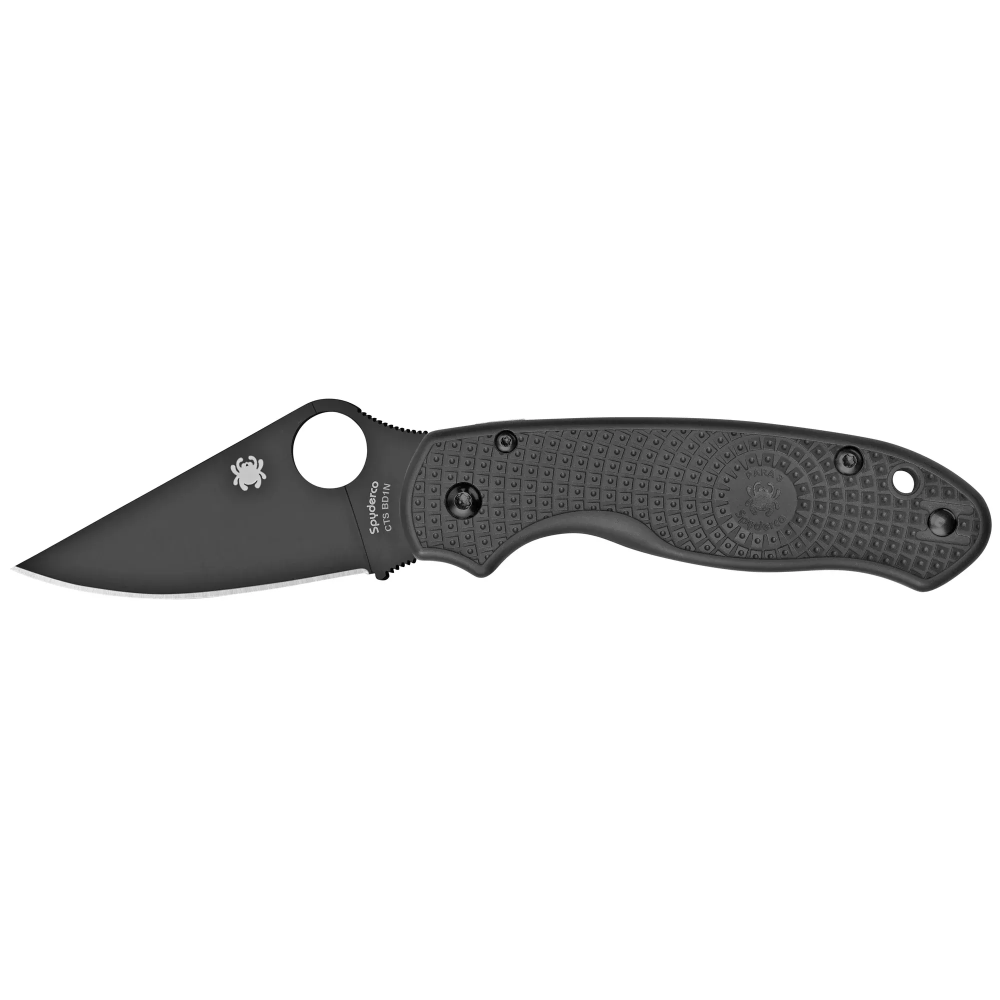 Spyderco Para 3 Lightweight Plain Edge – 2.92" CTS BD1N Blade