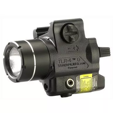 Streamlight 69245 TLR-4 G Lightweight Compact Tactical Weapon Light w/ Integrated Green Aiming Laser