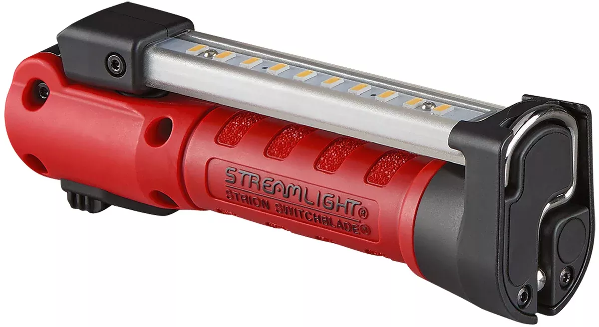 Streamlight 74850 Strion SwitchBlade Work LightRed 400/500 Lumens White CRI LED