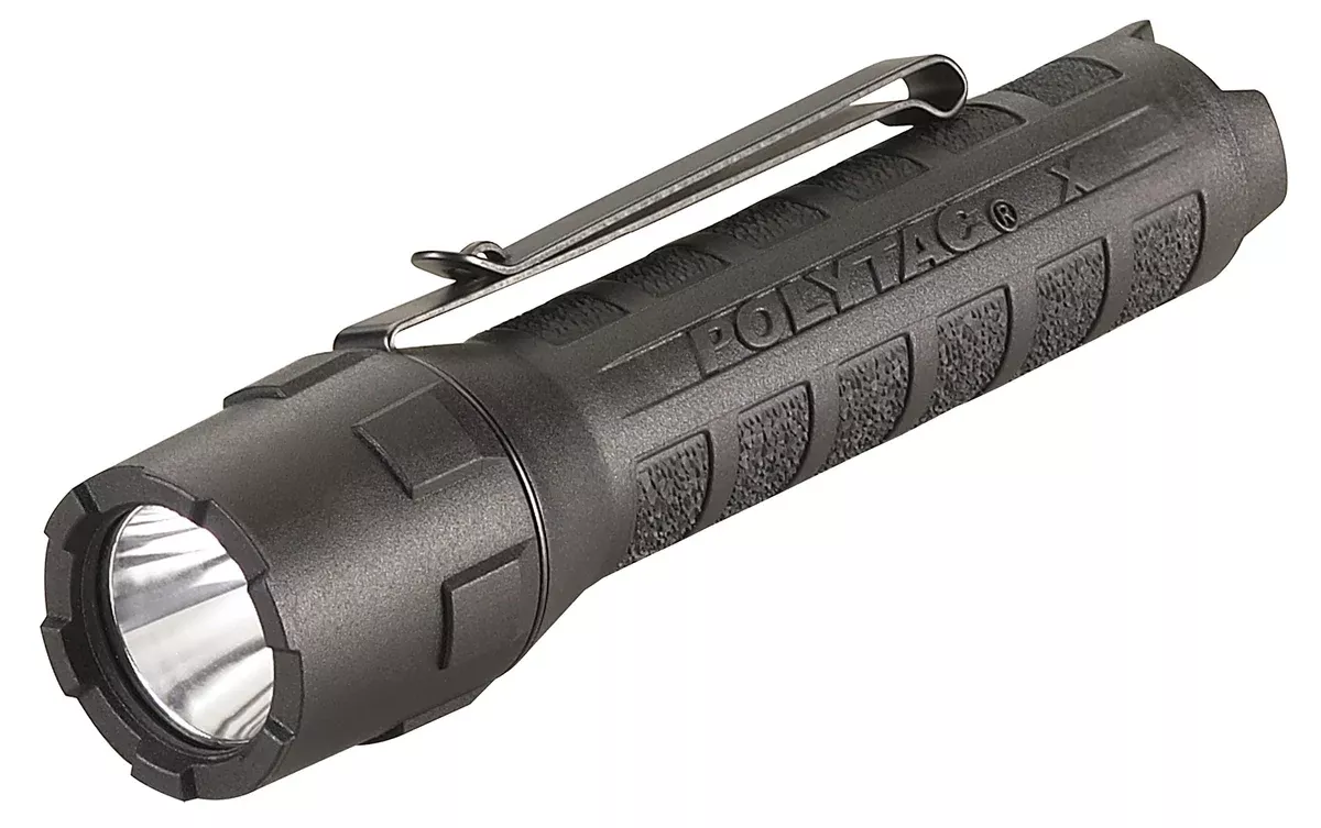 Streamlight 88600 PolyTac X FlashlightBlack 35/260/600 Lumens White LED