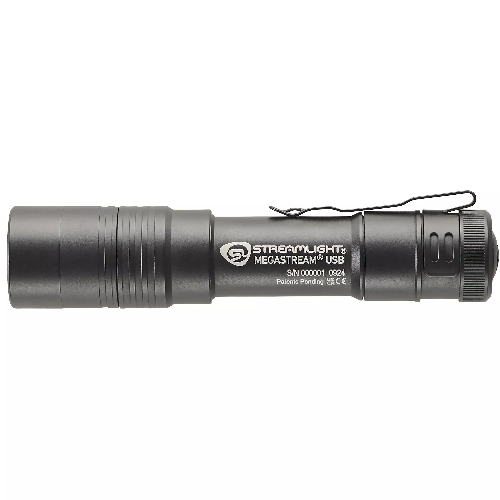 Streamlight Megastream Flashlight 1800Lm USB-C Black