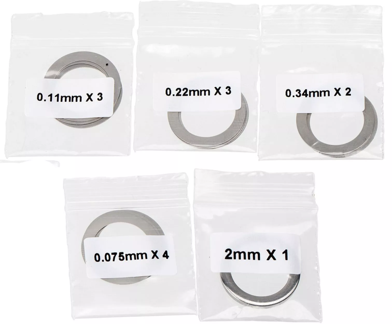 Strike Industries AR Shim Set 5.56mm 1/2X28 Black