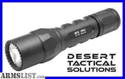 Surefire 6PX Pro Black 600/15 LM from Desert Tactical Solutions near Vail, Arizona, USA