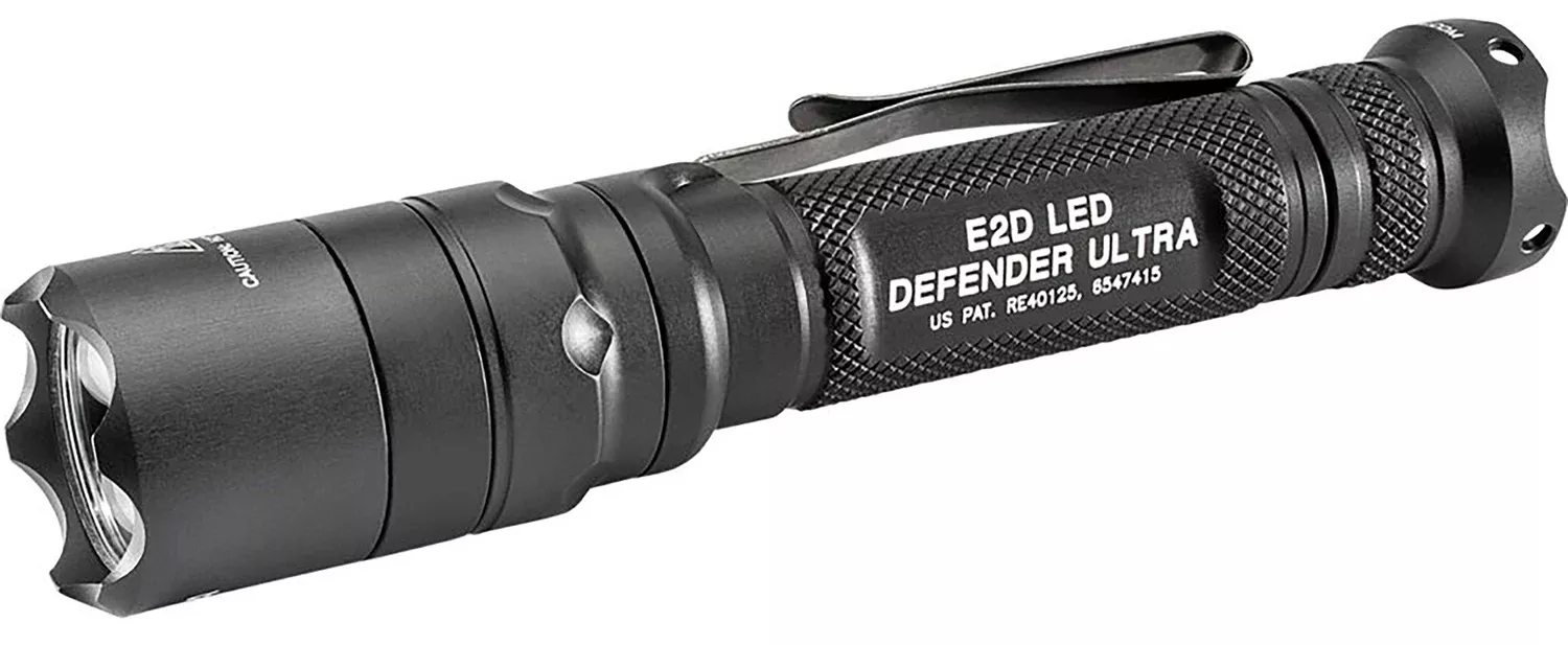 SureFire E2DLUA E2D Defender UltraBlack Anodized 5/1,000 Lumens White LED