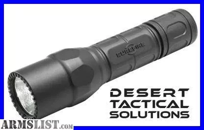 Surefire G2X Pro Black 600/15LM from Desert Tactical Solutions near Vail, Arizona, USA