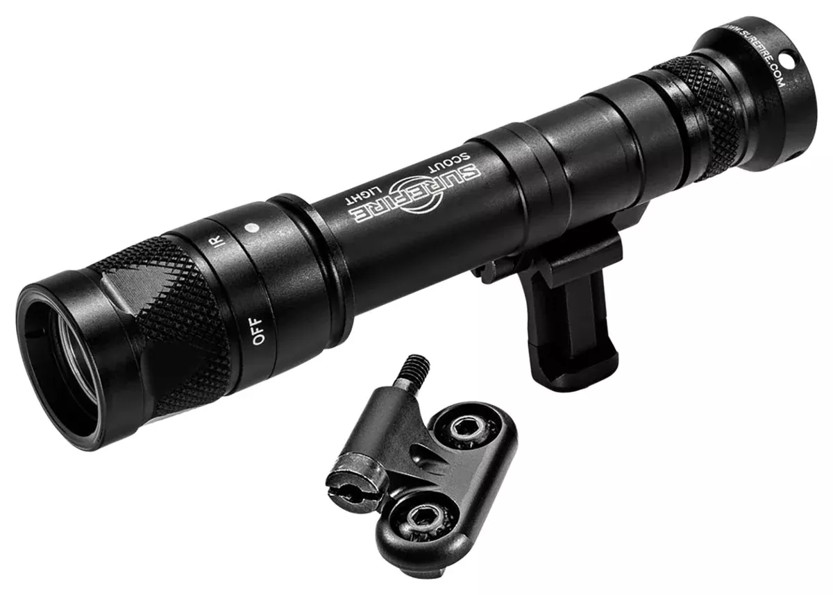 SureFire M640VBKPRO Infrared Scout Light Pro Black Anodized 350 Lumens White LED/120 mW IR