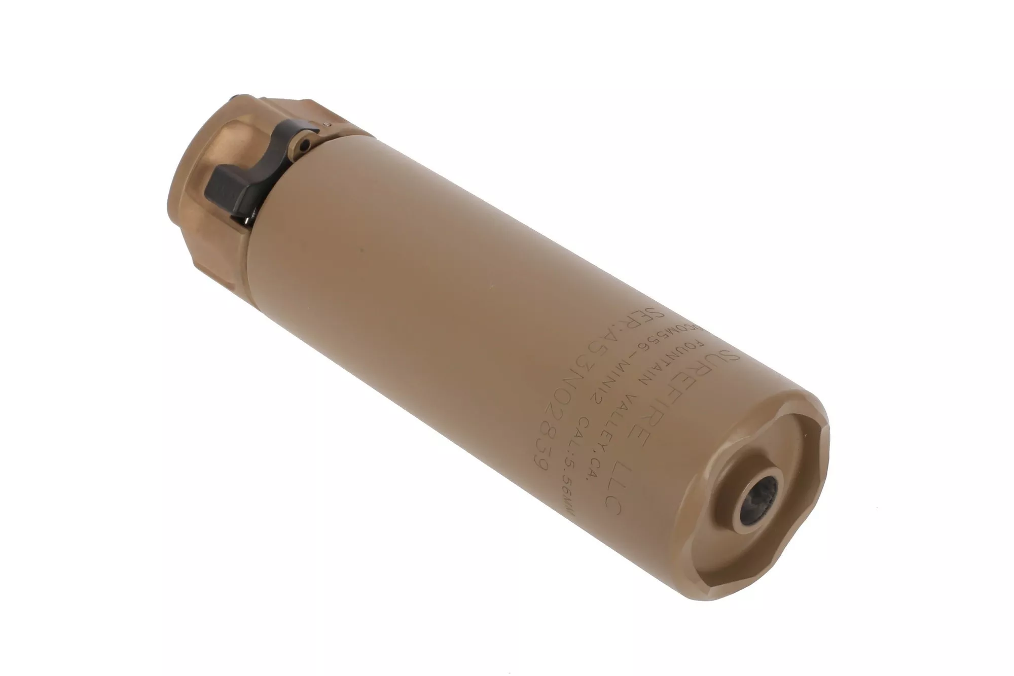 SureFire SOCOM 2 Series MINI 5.56 NATO Silencer FDE