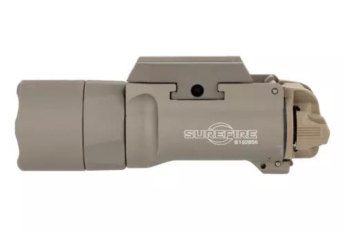 Surefire - X300-A Turbo - Weaponlight - White LED - 650 Lumens - 66,000 Candela - Tan