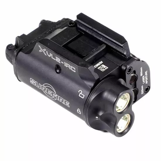 SUREFIRE XVL2-IRC PISTOL AND CARBINE LASER / LIGHT MODULE, BLK