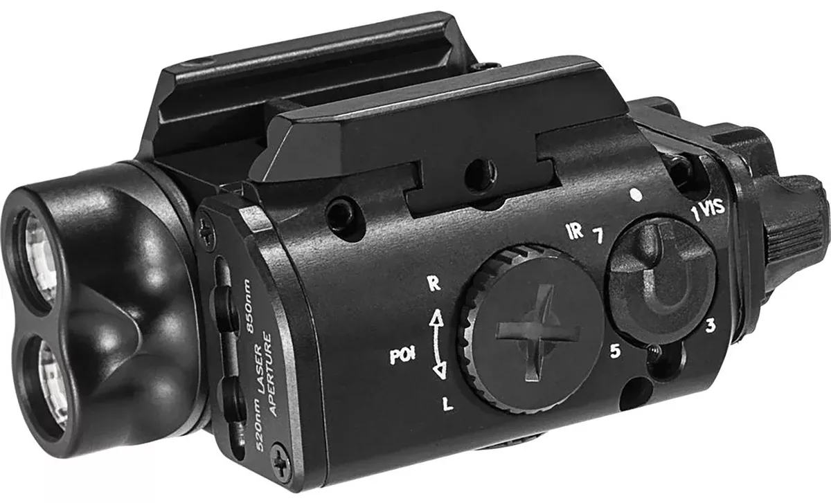 SureFire XVL2IRC XVL2-IRCBlack Anodized 400 Lumens White LED/Green Laser/ Infrared Illuminator