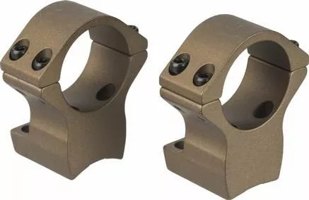 Talley Lightweight Alloy Scope Mount Combo Browning X-Bolt 1 Med Hell's Canyon Bronze