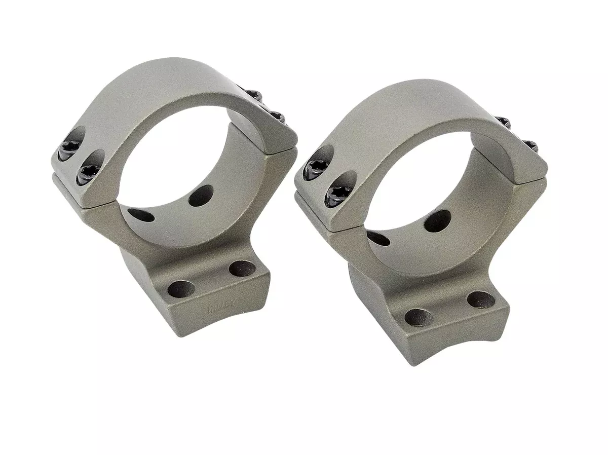 Talley SB930735 Scope Mount/Ring ComboSmoked Bronze Cerakote 1" Tube Fits X-Bolt Low Rings