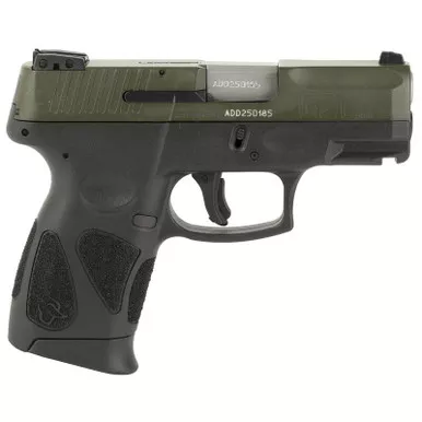 Taurus G2C 9mm Luger 3.25" 12+1 OD Green Cerakote Semi Auto Pistol