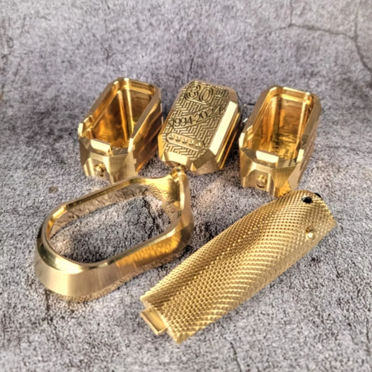 Taylor Freelance Canik Mete/Rival Deluxe Heavy Weight Kit Brass Shiny
