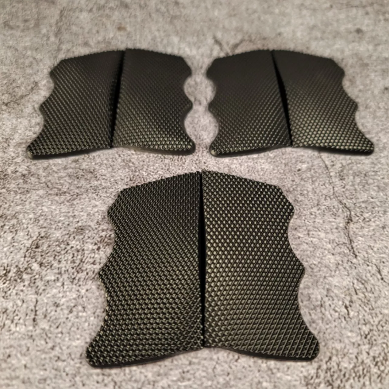 Taylor Freelance HK Grip Panel Masterset Brass Black