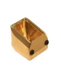 Taylor Freelance S&W M&P 140mm Basepad - Brass w/spring