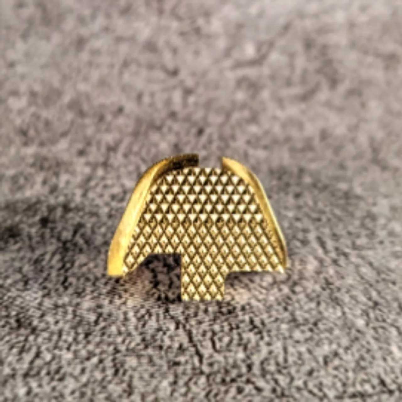 Taylor Freelance Walther Back Plate for PDP & PDP-L - Brass - Shiny