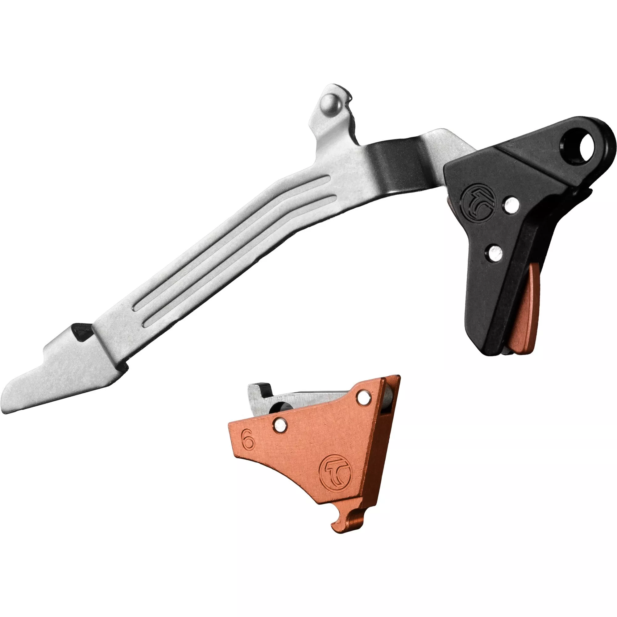 Timney Alpha Competition Trigger for Glock 17/19/45 Gen6 Black and Red