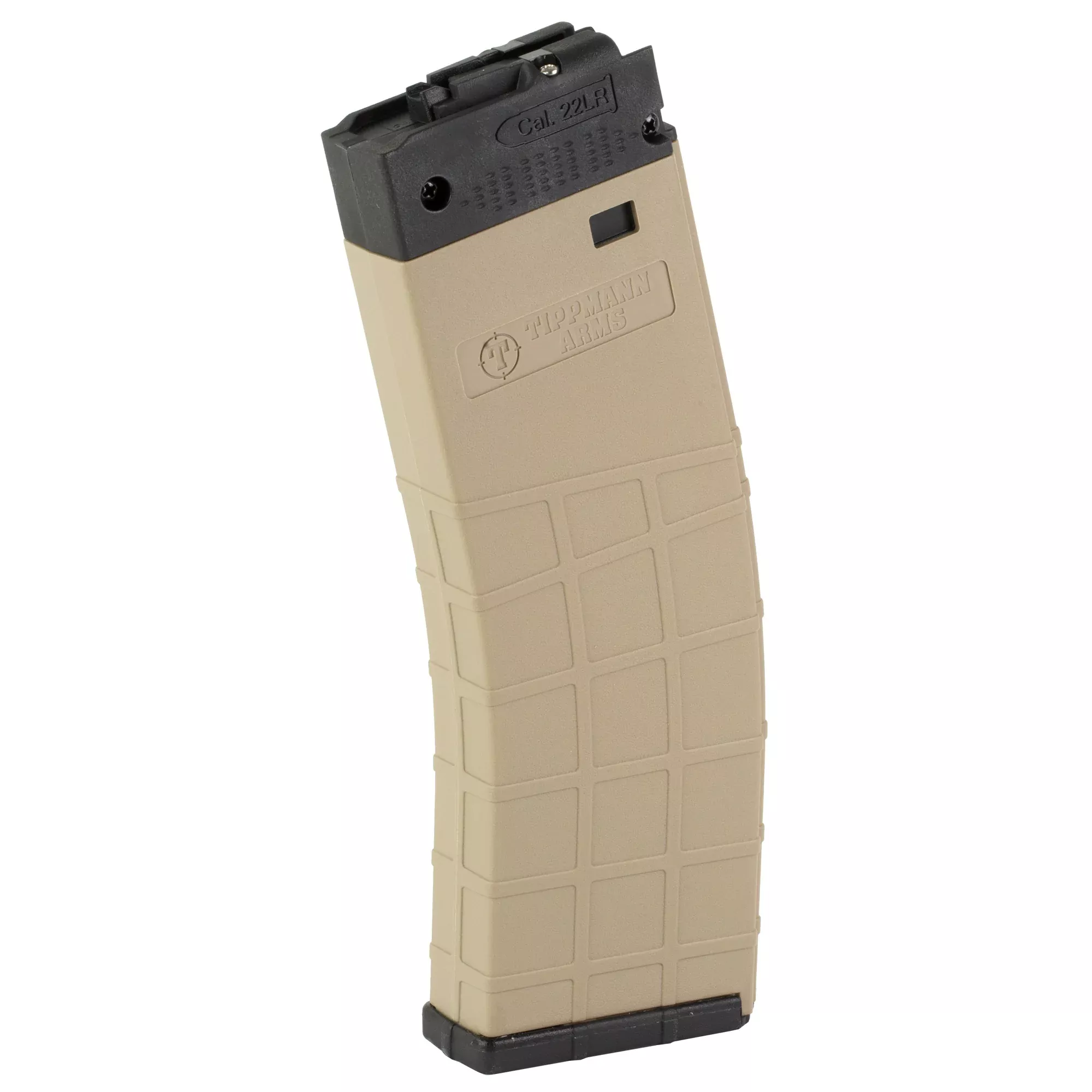 Tippmann Arms M4-22 .22 LR 10-Round Magazine – FDE, Pinned for Compliance