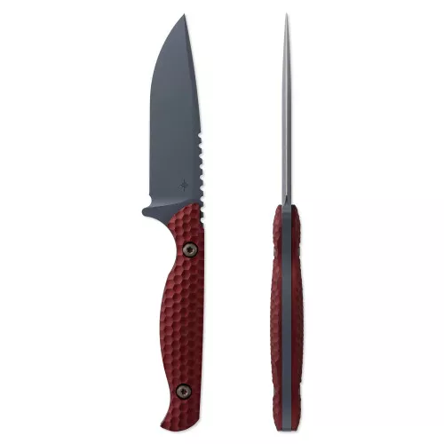 Toor Knives - MUTINY - Rum Red